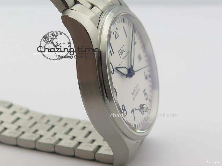 MIROTIME 0805 Mark XVIII IW327002 SS Mk Maker Best Edition White Dial On SS Bracelet A Premium 7300
